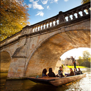 Clare Bridge - screenshot from university flickr - square