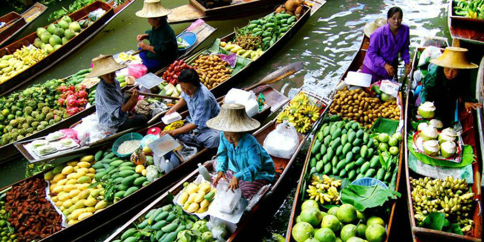 Floating market - BANNER