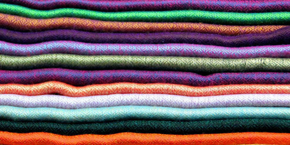 Andrea Kennard - Camden market scarves - BANNER