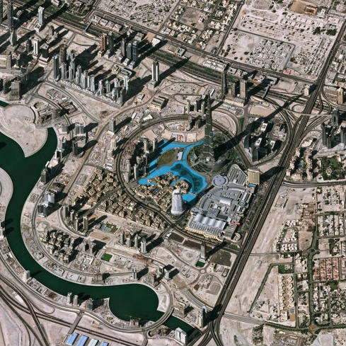 ESA - CNES 2012/Astrium Services/Spot Image - Dubai, United Arab Emirates