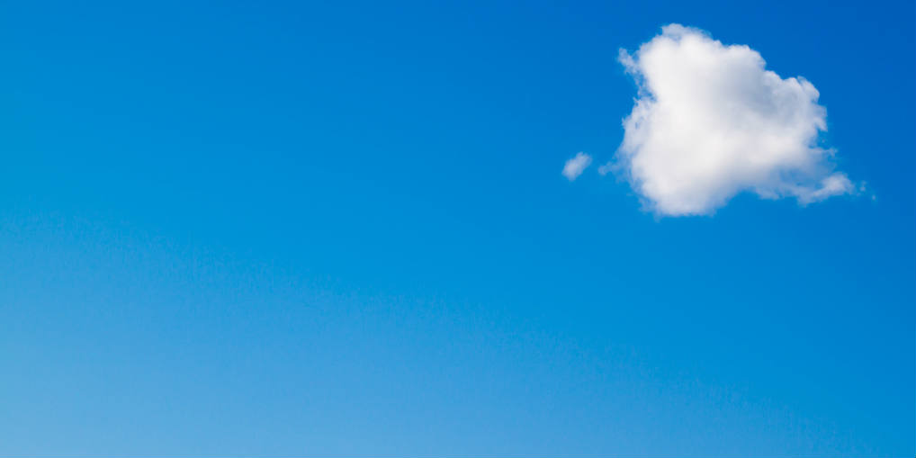 Blue sky and cloud - Flickr Commons - BANNER