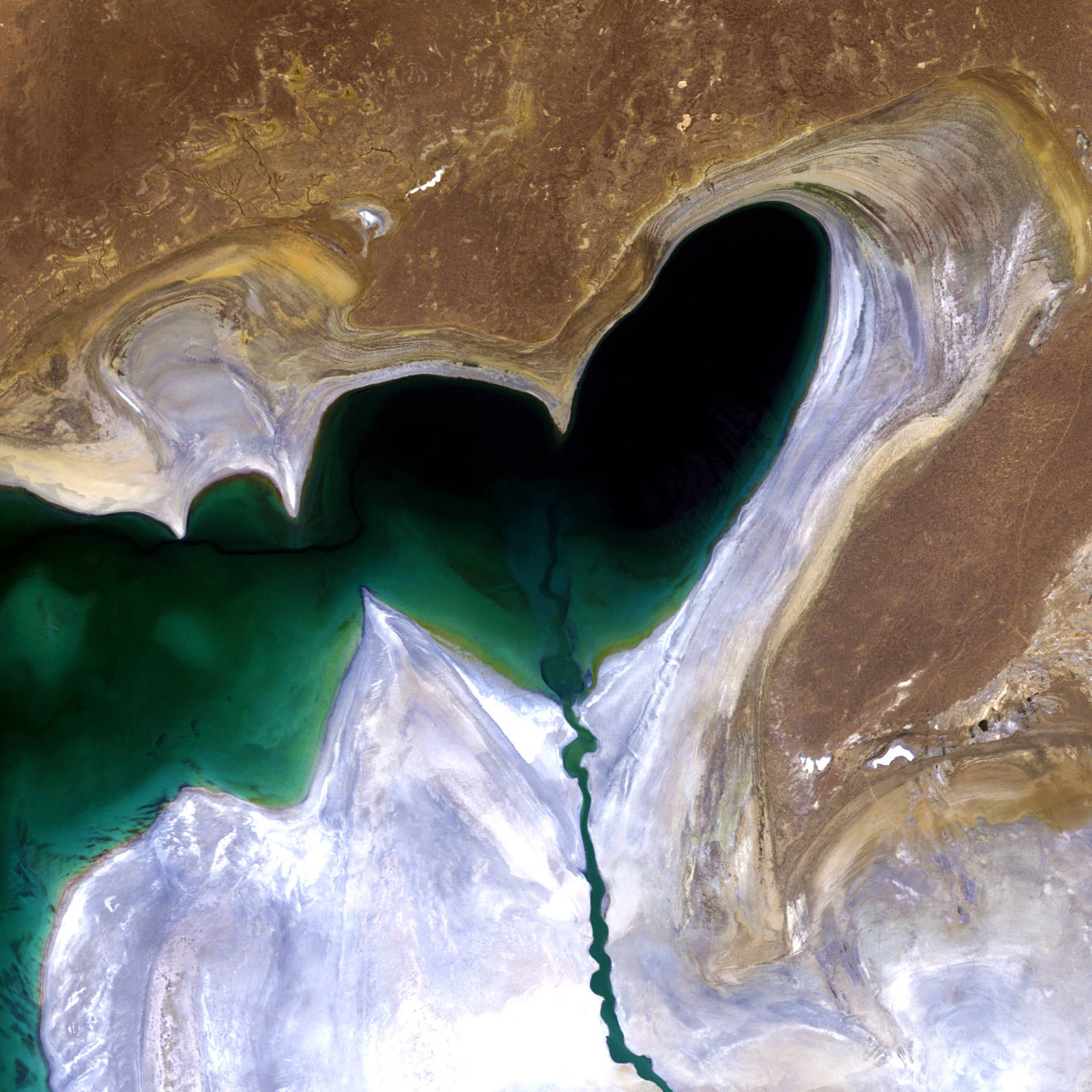 ESA - Aral sea - heart of Asia