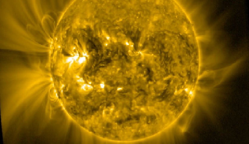 ESA - A golden sun
