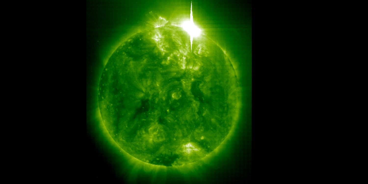 esa - giant solar flare