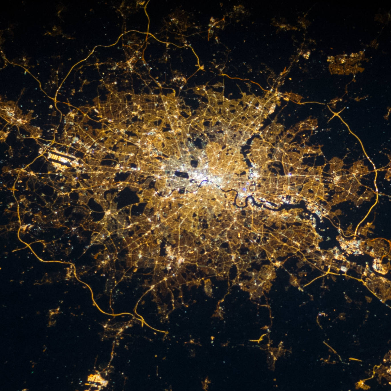 ESA NASA Greater London - square