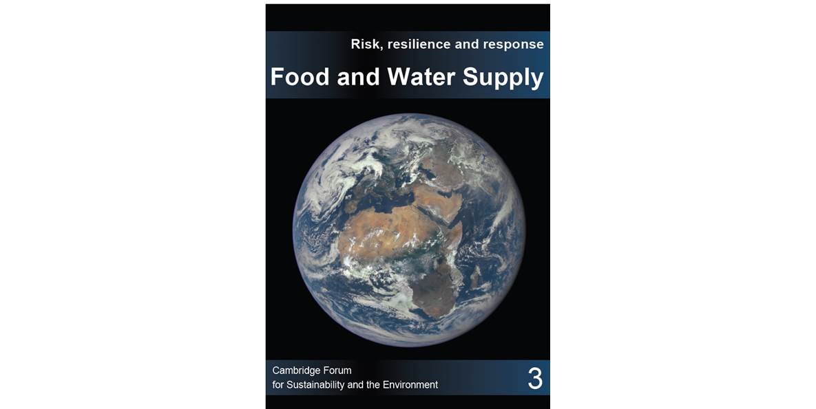 Food and water supply resilience - report cover