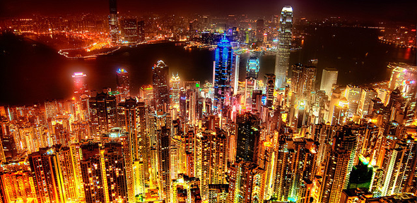 Hong Kong skyline - Ben Spreng