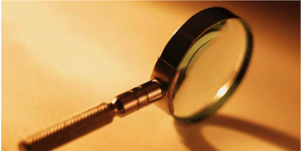 Magnifying glass - banner