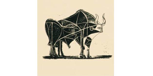 Picasso bull - 2 - some detail