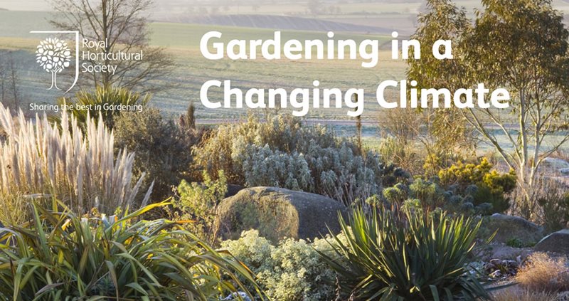 RHS - gardening in a changing climate report cover